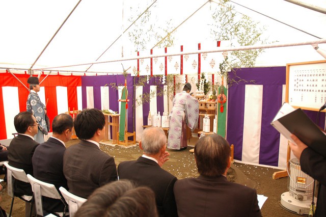 第六天神社宮司様による祝詞奏上