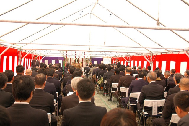 安全祈願祭は113名の参加者を迎えて行われました